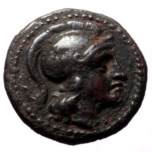 Kings of Thrace, Lysimachos, Ae,(Bronze, 2.34 g 14 mm), 305-281 BC.