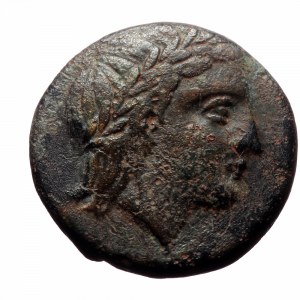 Aeolis, Aigai, AE (Bronze, 4.8 g 17mm), 4th-3rd centuries BC.