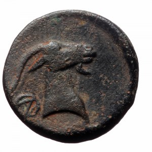 Aeolis, Aigai, AE (Bronze, 4.8 g 17mm), 4th-3rd centuries BC.