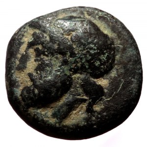 Aeolis, Temnos. Ae,(Bronze,1.22 g 9 mm), 4th century BC.