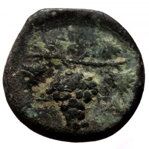 Aeolis, Temnos. Ae,(Bronze,1.22 g 9 mm), 4th century BC.