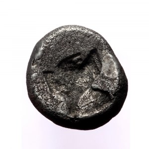 Ionia, Phokaia, AR Diobol, (Silver, 1.17 g 9 mm),Circa 521-478 BC.