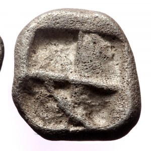 Ionia, Phokaia, AR Diobol, (Silver, 1.30 g, 10mm),Circa 521-478 BC.