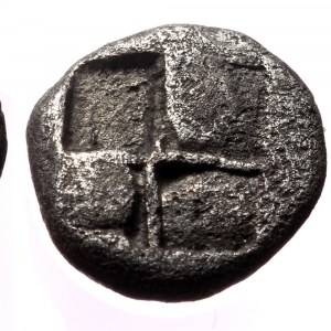 Ionia, Phokaia, AR Diobol, (Silver, 1.07 g 8 mm),Circa 521-478 BC.
