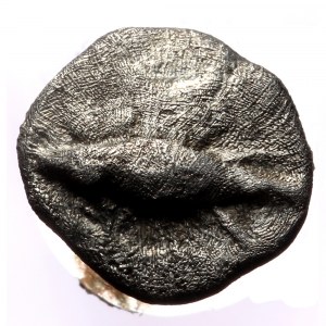 Mysia, Kyzikos, AR Hemiobol,(Silver, 0.45 g 8mm), Circa 550-480 BC.