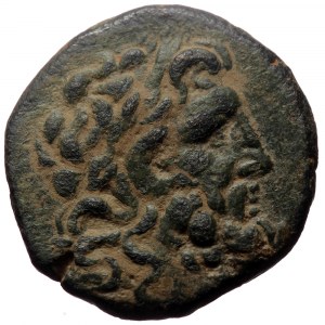 Mysia, Pergamon.AE,(Bronze, 7.40 g, 21mm), Circa 133-27 BC.