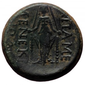 Phrygia, Apameia.AE,(Bronze, 7.44 g 21mm), Circa 88-40 BC. Menek-, son of Diod-.