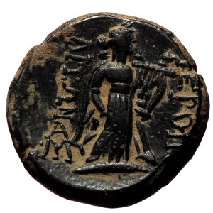 Phrygia, Hierapolis, Ae, (Bronze, 4.39 g 15mm), 1st centuries BC.