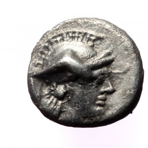 Pisidia, Selge, AR Obol,(Silver, 0.92 g 9mm), Circa 350-300 BC.