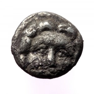 Pisidia, Selge, AR Obol,(Silver, 0.92 g 9mm), Circa 350-300 BC.