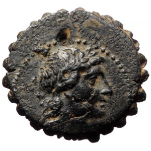 Seleukid Kingdom, Antioch on the Orontes. Demetrios I Soter,AE,(Bronze, 14.59 g 26mm), 162-150 BC.
