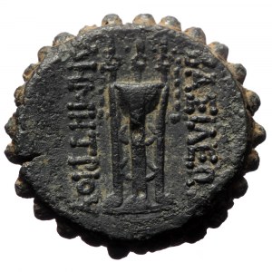 Seleukid Kingdom, Antioch on the Orontes. Demetrios I Soter,AE,(Bronze, 14.59 g 26mm), 162-150 BC.