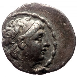 Seleukid Kingdom, Antiochos VII Euergetes (Sidetes) 138-129 BC. AR Drachm (Silver, 19mm, 3.37g) Antioch on the Orontes m