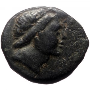 Seleukid Kingdom. Antiochos III Megas (223-187 BC) AE (bronze, 6,64 g, 19mm) Sardeis.