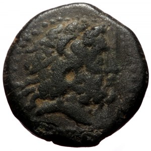 Ptolemaic Kings of Egypt, Ptolemy III Euergetes,Ae,(Bronze, 1.67 g 11 mm), 246-221 BC. Alexandreia.