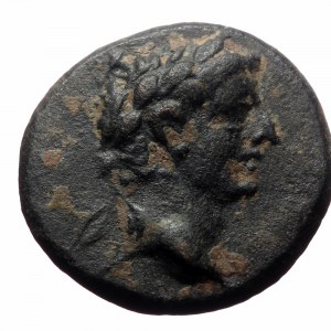 Lycia, Termessus by Oenoanda. Tiberius (Augustus, 14-37) AE. (Bronze, 4.29 g. 18mm.) 14-37 AD