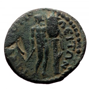 Phrygia. Tiberiopolis. Pseudo-autonomous. AE. (Bronze, 5.89 g. 21 mm.) Reign of Commodus, c. 150-200, probably c. 184-19