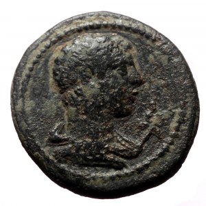 Phrygia. Eumenea. Pseudo-autonomous. AE. (Bronze, 2.42 g. 15 mm.) c. 180-218 AD.