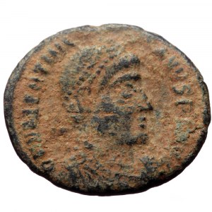 Valentinian I (364-375). AE Follis (Bronze, 2,86g, 19mm) Kyzicus.