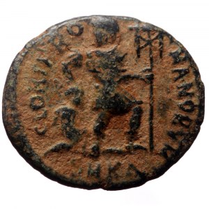 Valentinian I (364-375). AE Follis (Bronze, 2,86g, 19mm) Kyzicus.