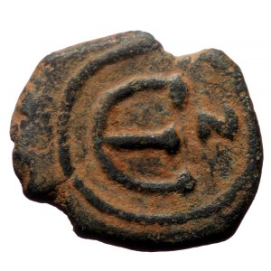 Justin II (565-578) AE Pentanummium (Bronze, 1.87g, 1,84mm) Nicomedia.