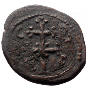 Nicephorus Basilacius (1078) the “Usurper”, AE, Follis (Bronze, 7.11 g. 29mm.) Thessalonica.