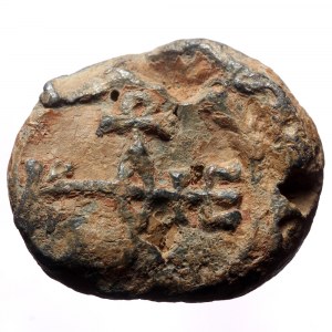 PB Byzantine monogrammatic seal. (AD 8th centuries).