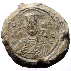 PB Byzantine seal of Nikephoros (10th-11th centuries AD).