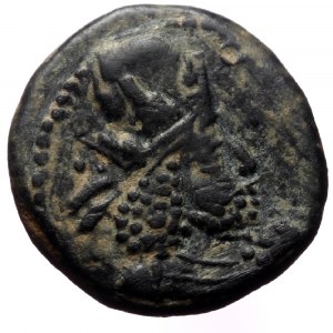 Sasanian Empire, Varhran V (?), AE (Bronze, 2.61 g. 16mm) Uncertain mint. 420-438 AD.