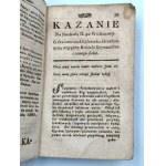 Męciński Józef - Kazania na Niedziele i Święta - Kraków 1791 [Prvé vydanie].