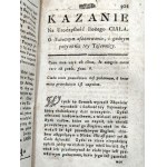 Męciński Józef - Kazania na Niedziele i Święta - Kraków 1791 [První vydání].