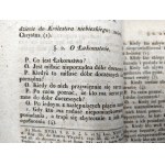 Pouget Franciszek - Nauki katolickie w sposób katechizmowy... Warszawa 1830