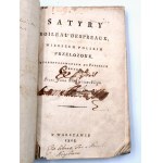 Gorczyczewski J. - Satiry - Varšava 1805 [prvé vydanie].