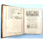 Rollin, Crevier - Historia Rzymu - Z mapą Galii z czasów podbojów Juliusza Cezara - Paryż 1752