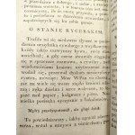 Krasicki I. - Próza [ Poznámky o rytierskom stave a iné ] - Vilnius 1819
