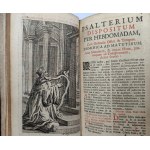 Římský breviář - Breviarium Romanum pars Hiemalis - Antverpy 1751 [mědirytina].