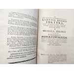 Putanowicz Alojzy - Życie Św. Jana Kantego - Kraków 1780 - [První vydání].