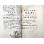 Putanowicz Alojzy - Życie Św. Jana Kantego - Kraków 1780 - [Prvé vydanie].