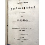 Schmidt M. - Słownik niemiecko - grecki - Lipsk 1880