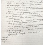 List w sprawie dzwonu do Biskupa Żmudzkiego - Jana Stefana Giedroyć - 13 marca 1839 rok