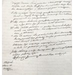 Dopis o zvonu žateckému biskupovi - Jan Stefan Giedroyć - 13. března 1839