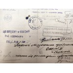 Deed of acknowledgment - 13th infantry regiment - Bochnia / Krakow 1922