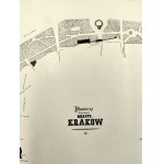 Plan der Krakauer Plantagen - Plantagen um die Stadt Krakau 1880