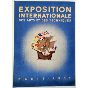 Expo Paris 1937 - Exhibition Plan / Prospectus in Polish