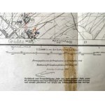 Geologische Karte - Pszenno - Niederschlesien 1932