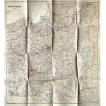 Large map of Poland - Military Geographical Institute - Edinburgh 1944 edition