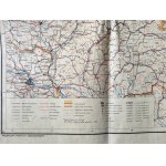 Duża mapa Polski - Wojskowy Instytut Geograficzny - Wydanie Edinburgh 1944