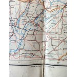 Velká mapa Polska - Vojenský zeměpisný ústav - Edinburgh 1944 edition