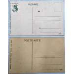 Postkartenpaar - Szczeliniec Wielki - Tafelberge ca. 1907