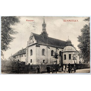 Pocztówka - Szamotuły - Klasztor - [1916]